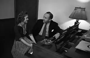 7 11 17 Reynolds Prints: Debbie Reynolds Rehearsing with Arthur Freed