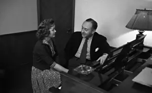 Debbie Reynolds Rehearsing with Arthur Freed