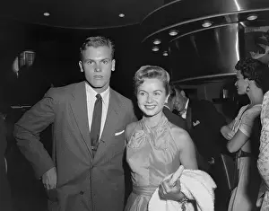 Debbie Reynolds and Tab Hunter