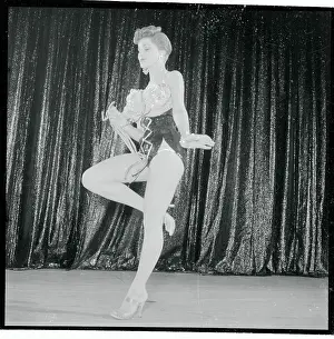 Debra Paget Performing in Night Club
