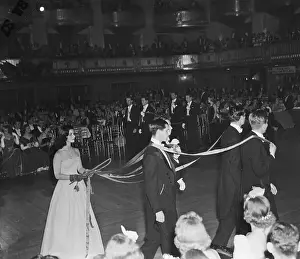 Leading Prints: Debutante Driving Men at Cotillion