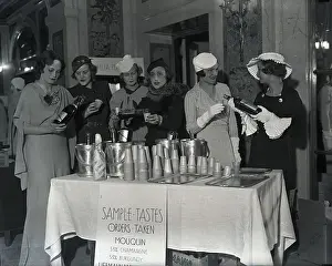 Thirst Prints: Debutantes Sampling Wine