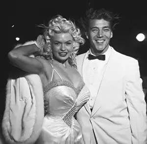 December 22, 1956, Hollywood, Jayne Mansfield with Mickey Ha