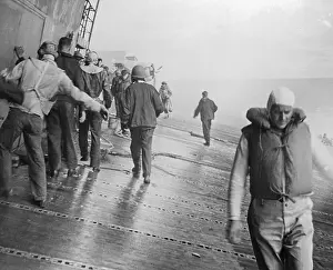Midway Prints: Deck of the U.S.S. Yorktown