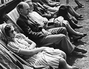 In Line Prints: Deckchair Supporters