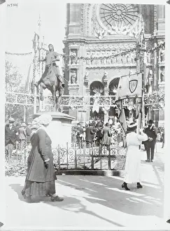 Decorations for Joan of Arc Celebration