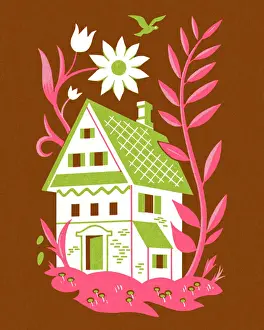 Ilus Prints: Decorative Cottage