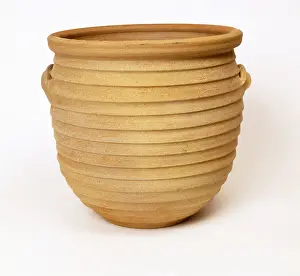 Containers Prints: Decorative terra cotta pot