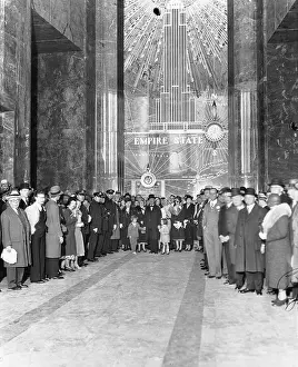 Dedication Ceremony of Empire State Building
