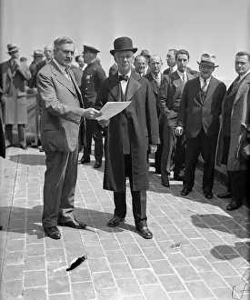 Dedication Ceremony for Empire State Building Opening