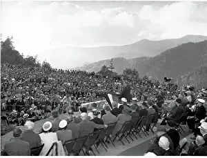 Dedication of Great Smoky Mountains National Park