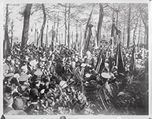 Bruges Prints: Dedication Service Honoring Captain Fryatt
