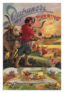 Moscow Prints: Deering Plows
