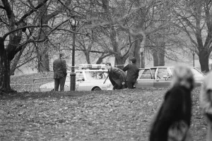 Upper East Side Prints: Defendant at Scene of Murder