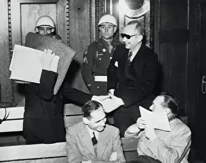 Defendants at Nuremberg Trials