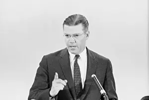 Roberts Prints: Defense Secretary Robert McNamara Speaking