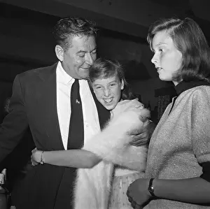 Deidre Flynn Hugging Father Errol Flynn