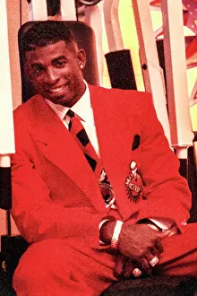 Prints of Professional NFL and MLB player Deion Sanders, on the Atlanta Braves and Atlanta Falcons teams Timeless Moments: A Visual Journey Through History’s Defining Images: Deion Sanderclaus Commercial