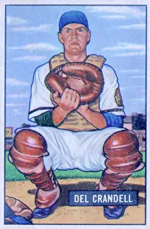 Del Crandall Baseball Card