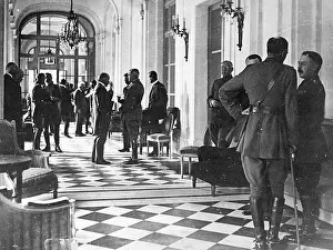 Delegates Arriving in Versailles