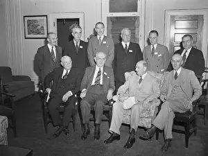 Economics Prints: US Delegates at Bretton Woods Conference