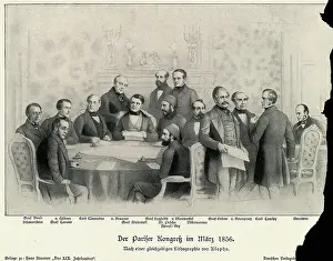 Congress Prints: Delegates at the Congress of Paris