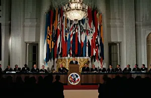 Delegates at an OAS Meeting