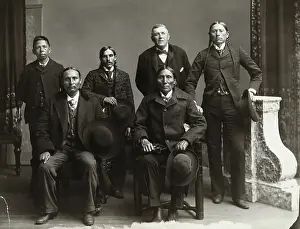 Delegates Prints: Delegation of Native American Comanches