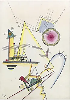 Kandinsky Prints: Delicate soul, 1925