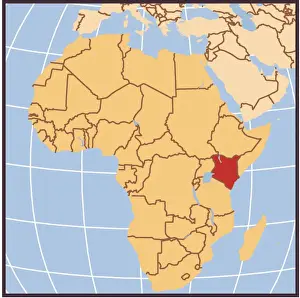 Democratic Republic of the Congo locator map
