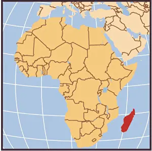 Democratic Republic of the Congo locator map