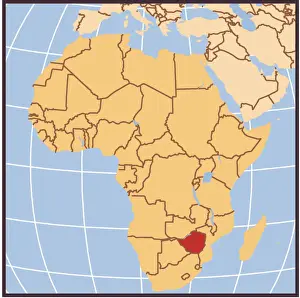 Democratic Republic of the Congo locator map