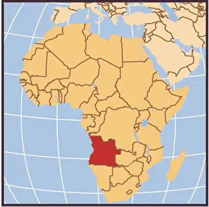Democratic Republic of the Congo locator map