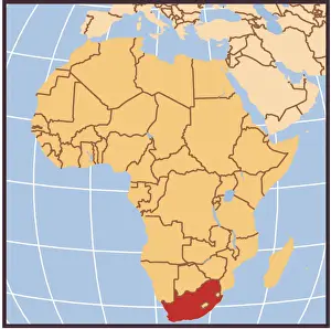 Democratic Republic of the Congo locator map