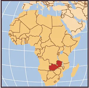 Democratic Republic of the Congo locator map