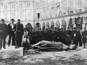 The Demolition Of Napoleonic Colum