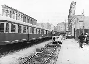 Demolition of old Franz Josef railway station in Vienna