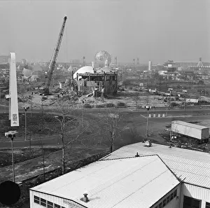 Wrecking Prints: Demolition of World's Fair Grounds