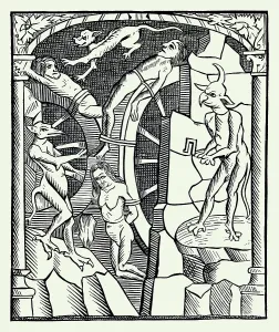 Spin Prints: Demons Applying the Torture of the Wheel