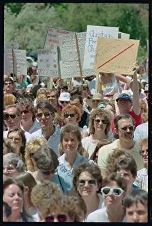 Denver Prints: Demonstrators Attending National Organization for Women's Rally