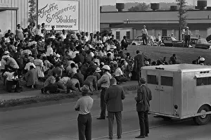 Prayer Prints: Demonstrators Gather in Birmingham, Alabama