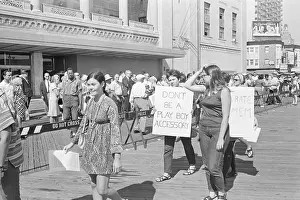 Demonstrators Picket Miss America Pageant