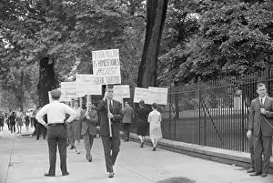 Gay Rights Prints: Demonstrators Protesting Treatment of Gay People in the Military