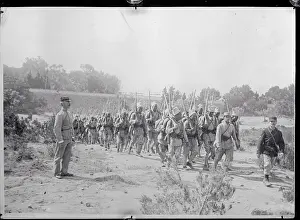 Denegalese troops in South France