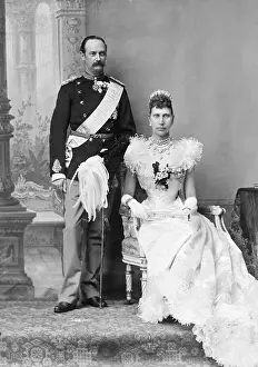 Denmark's Frederik VIII and Queen Louisa