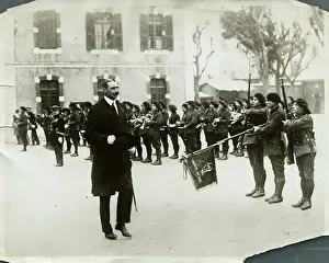 Respect Prints: Denmark's King Reviewing French Troops