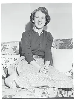 Denmark's Princess Margrethe in 1958