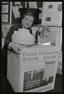 Boredom Prints: Dennis Dawson Displaying Radon Gas Kit
