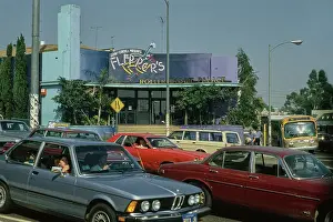 Huty33945 Prints: Denny Cordell Presents Flipper's Roller Boogie Palace, West Hollywood