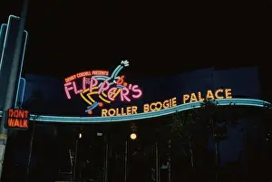 Huty33945 Prints: Denny Cordell Presents Flipper's Roller Boogie Palace, West Hollywood